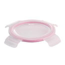 Bergner BG-25027-RD 400ml boroszilikát üveg ételtároló