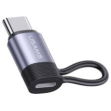 USAMS SJ677LN01 lightning to usb-c PD gyorstöltő adatper 30W