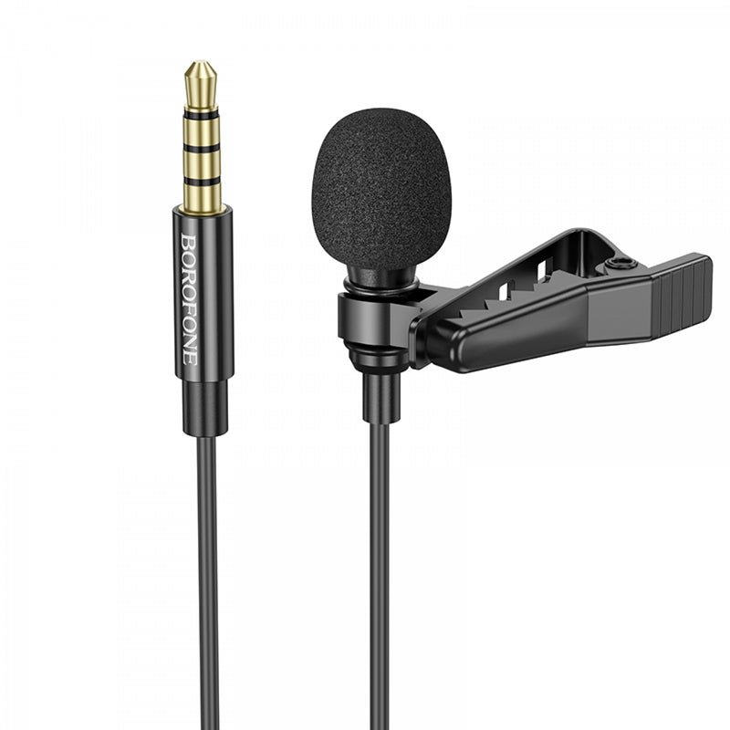 Borofone BFK11 Lavalier vezetékes mikrofon 3.5 jack, 2 m