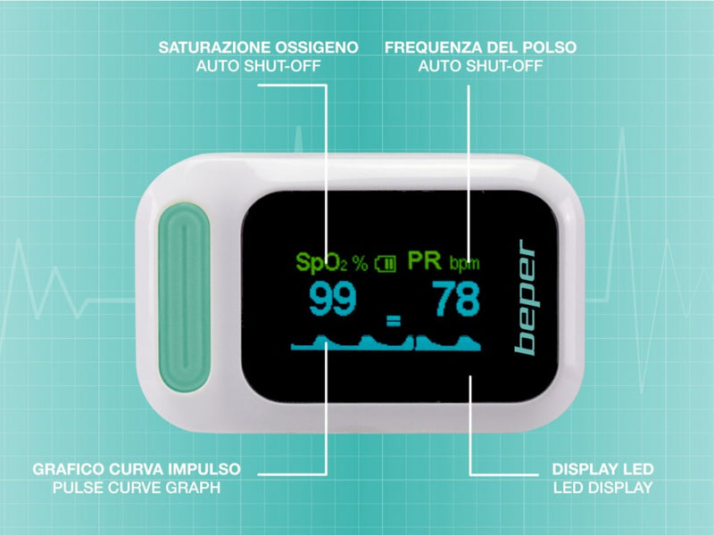 Beper P303MED050 Véroxigénszint mérő