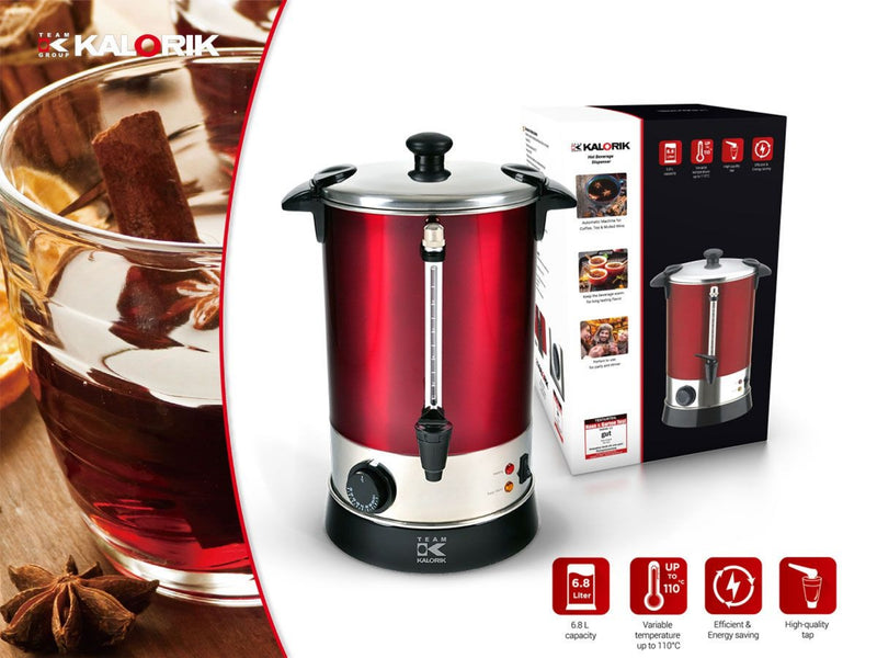 Kalorik TKG GW 910 IN Elektromos befőzőgép, 6,8 L