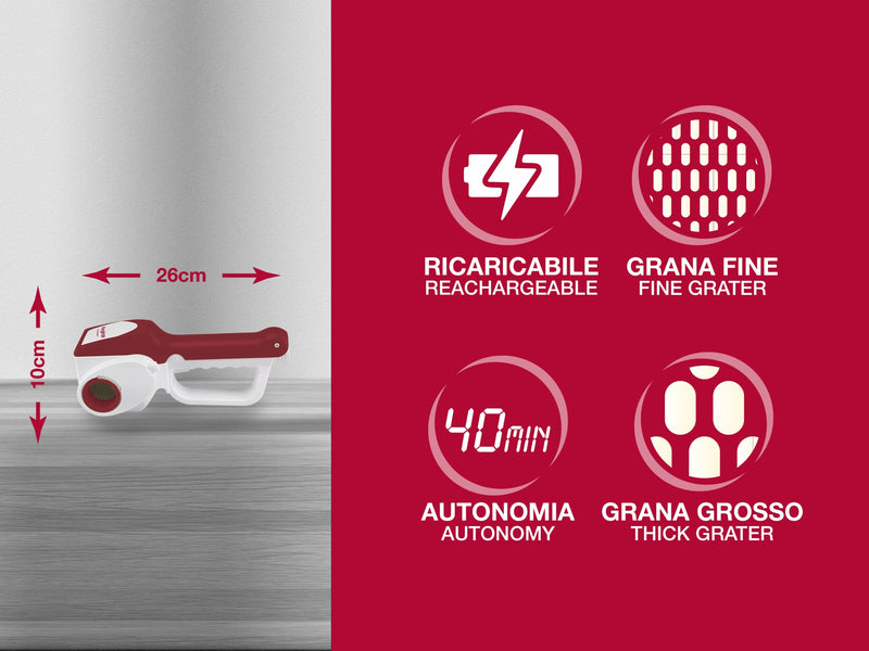 BEPER 90.071 Akkumulátoros sajtreszelő