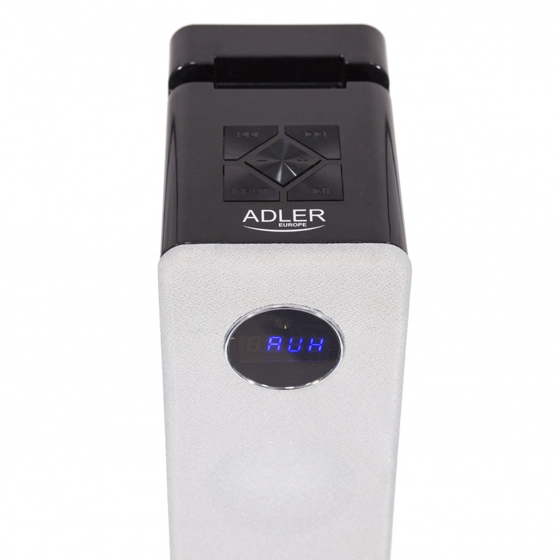 Adler AD1162 HI-FI torony, 40W, Ezüst