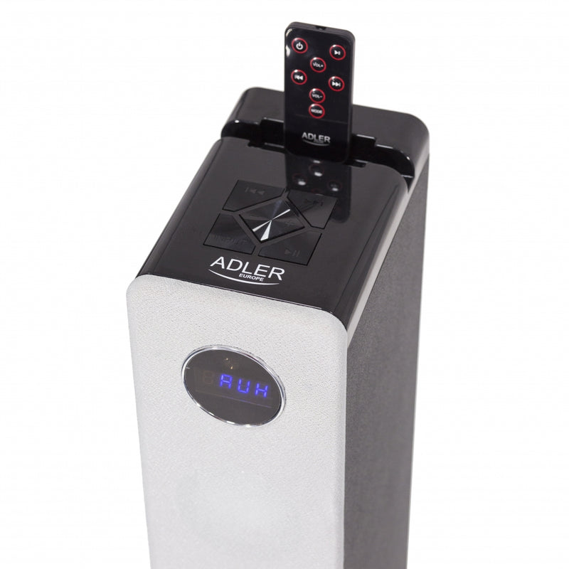 Adler AD1162 HI-FI torony, 40W, Ezüst
