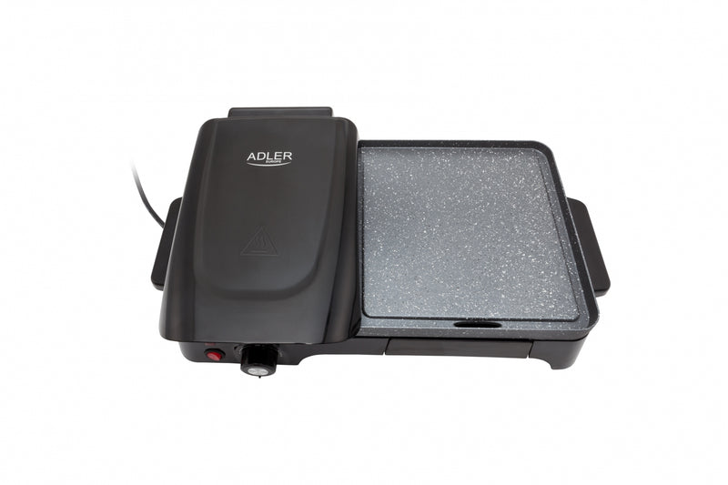 ADLER AD6608 Elektromos Grillsütő, 2200W, Fekete