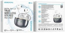 Borofone BW30 Cheerful TWS Bluetooth fülhallgató BT5.3, LCD kijelző