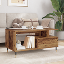 vidaXL Dohányzóasztal Öreg fa 90 x 49 x 45 cm Szerelt Fa