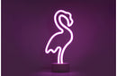 YOOUP LED ASZTALI NEON DEKORÁCIÓ FLAMINGO
