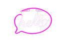 YOOUP LED FALI NEON DEKORÁCIÓ HELLO