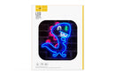 YOOUP LED FALI NEON DEKORÁCIÓ PLEXI HÁTLAPPAL DINO