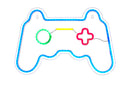 YOOUP LED FALI NEON DEKORÁCIÓ PLEXI HÁTLAPPAL GAME CONSOLE