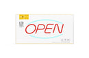 YOOUP LED FALI NEON DEKORÁCIÓ PLEXI HÁTLAPPAL OPEN