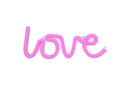 YOOUP LED FALI NEON DEKORÁCIÓ LOVE PINK