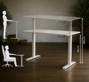 Kalorik  TKG ED2000W Íróasztal elektromos magasságállítással 160x80x1,8 cm