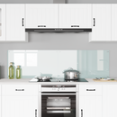 vidaXL Konyhai hátfal 2 pcs Fehér 90 x 50 cm edzett üveg