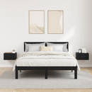 vidaXL Éjjeliszekrény 2 pcs Fekete tölgy 35 x 35 x 20 cm Faanyag