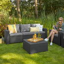 California kerti asztal grafit