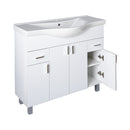 Viva STYLE Ekonomik 100 lábon álló fürdőszobabútor Sanovit ALBATROS 10100 mosdókagyló 99,5x46,5cm