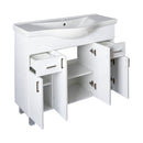 Viva STYLE Ekonomik 100 lábon álló fürdőszobabútor Sanovit ALBATROS 10100 mosdókagyló 99,5x46,5cm