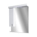 Viva STYLE Tükrös fürdőszobai szekrény LED világítással - BALOS szekrénnyel - 55 x 97 x 17 cm