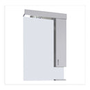 Viva STYLE Tükrös fürdőszobai szekrény LED világítással - JOBBOS szekrénnyel - 65 x 97 x 17 cm