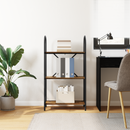 vidaXL Könyvespolc Füstölt tölgy 60 x 30 x 109 cm Faanyag