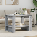vidaXL Dohányzóasztal Szürke Sonoma 72 x 50 x 50 cm Faanyag