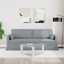 vidaXL Kanapé Világosszürke 78 x 78 x 80 cm szövet