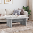 vidaXL Dohányzóasztal Szürke Sonoma 93 x 53 x 33 cm Faanyag