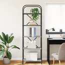 vidaXL Könyvespolc Szürke Sonoma 60 x 30 x 183 cm Faanyag