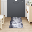 vidaXL Konyhai szőnyeg Szürke 180 x 60 cm Bársony