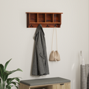vidaXL Fogas Barna 70 x 11 x 27 cm Tömör Mahagóni Fa