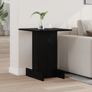 vidaXL Végasztal Fekete tölgy 44,5 x 45 x 55 cm Faanyag