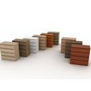 2 ajtós komód egy fiókkal, fehér, HANY NEW 007