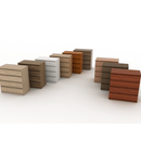 2 ajtós komód egy fiókkal, tölgy sonoma, HANY NEW 007