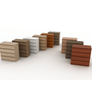 2 ajtós komód, tölgy sonoma, HANY NEW 008