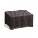 California kerti asztal sötétbarna