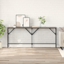 vidaXL Konzolasztal Öreg fa 180 x 30 x 75 cm Faanyag