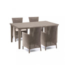 Futurowa 4+1 kerti bútor garnitúra szett cappuccino