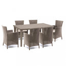 Futurowa 6+1 kerti bútor garnitúra szett cappuccino