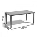 Corfu Relax duo kerti bútor garnitúra futura asztallal cappuccino