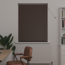vidaXL Zsaluzia Sötét barna mintával 150 x 90 cm 25 mm PVC