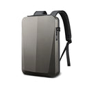 Axen merevített Usb-s laptop hátizsák szürke