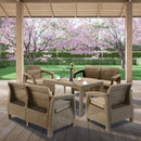 Corfu Fiesta II duo kerti bútor garnitúra melody asztallal