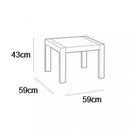 Alabamo Family kerti bútor garnitúra grafit színben