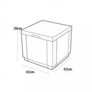 Alabamo Family kerti bútor garnitúra grafit színben