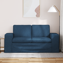 vidaXL Kanapé Kék 162 x 80 x 82 cm szövet