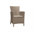 Rosario Balcony set kerti bútor garnitúra, cappuccino színben, homok párnával