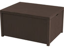 Arica kerti tárolós asztal barna