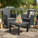 Salvador Balcony kerti bútor garnitúra szett grafit
